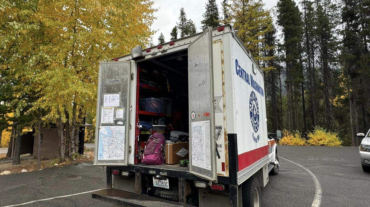 Responders from the Yakima County Sheriff’s Office were among the search and rescue crews deployed after a jet crashed east of Mount Rainier Tuesday, Oct. 15, 2024.