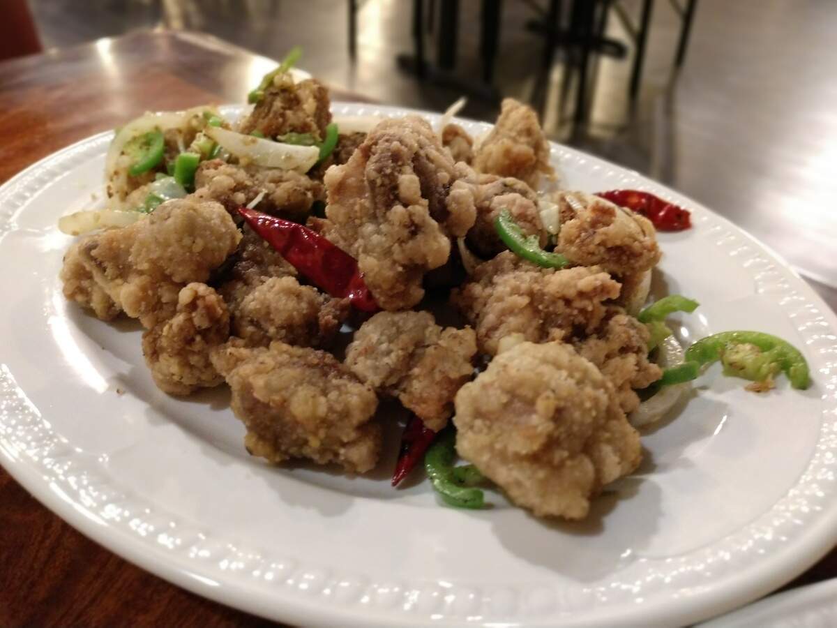 Salt-and-pepper pork ribs from Cheng's Asian Restaurant in Lakewood.