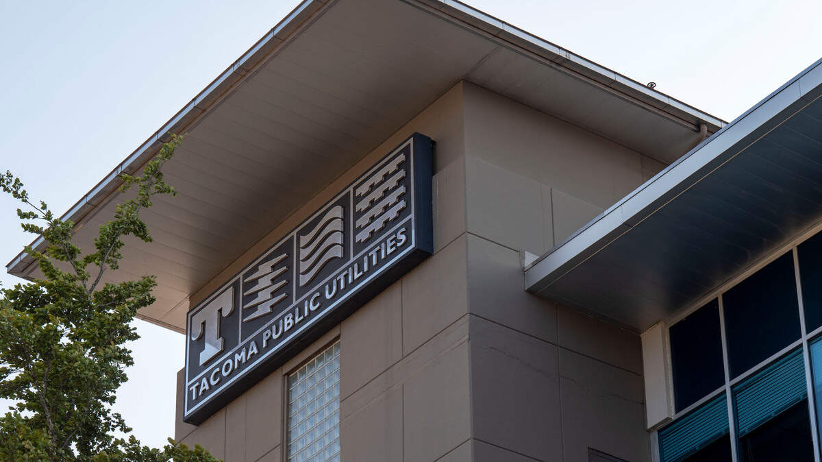 The Tacoma Public Utilities office is seen on Friday, Aug. 25, 2023, in Tacoma.
