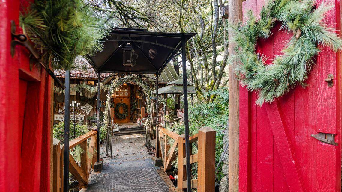 Magical property for sale in Washington is a winter wonderland. Take a peek