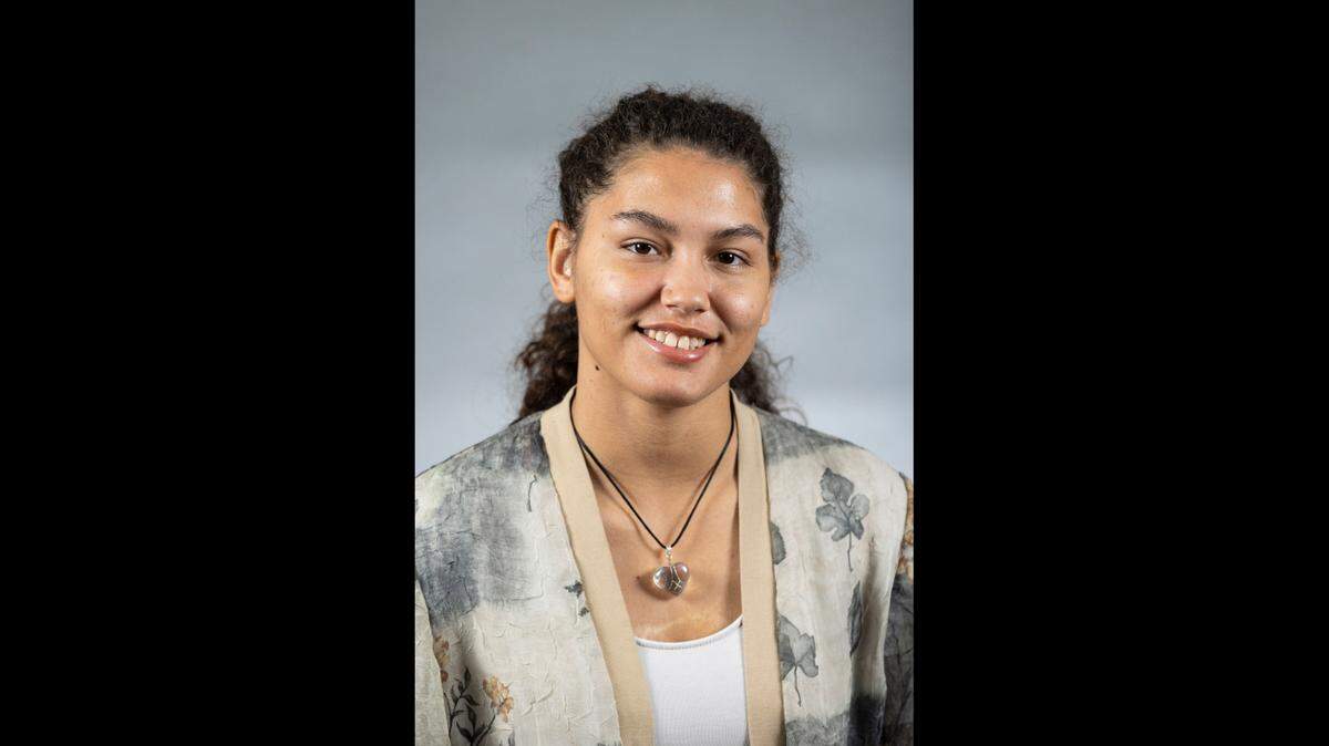 Lily Godwin, 19, is a sophomore at the University of Puget Sound. A defensive back, Godwin is the first female player in UPS history. In October 2023, she became what’s believed to be first female football player to record a solo tackle in NCAA history.