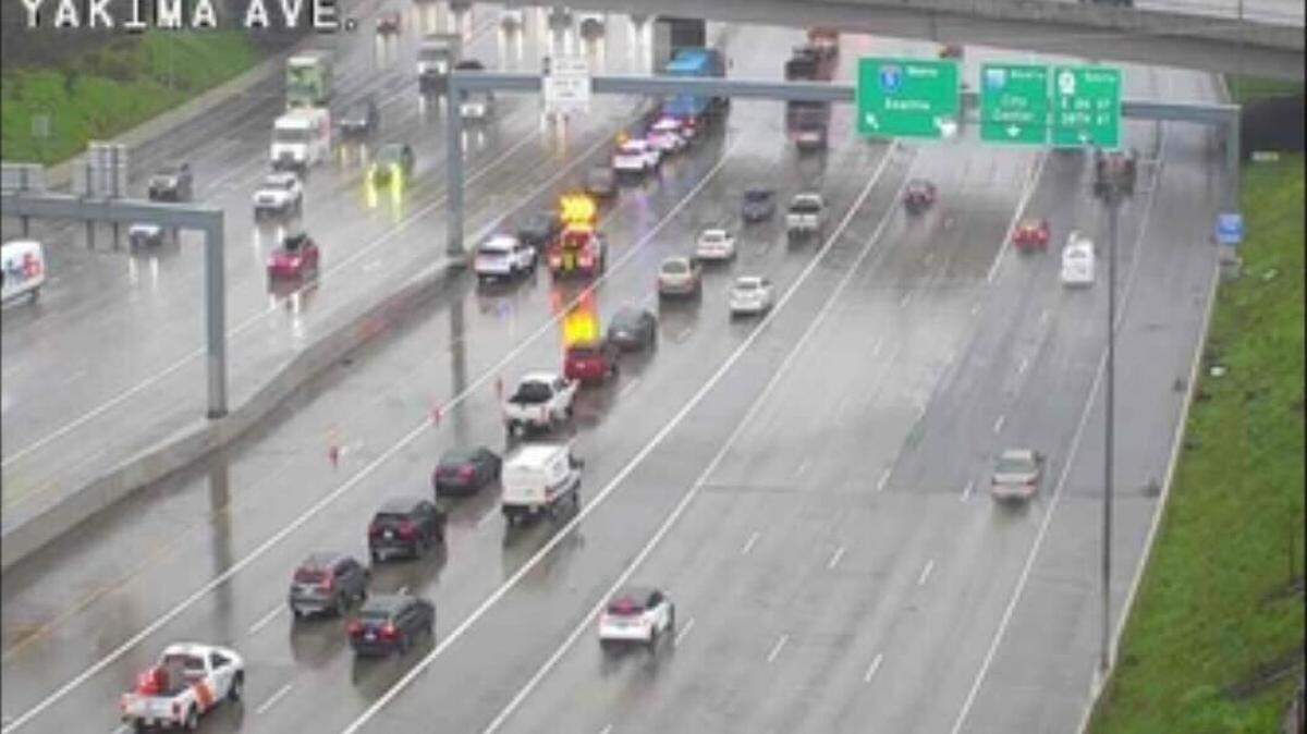 A crash occurred on I-5 in Tacoma on March 24, 2026.