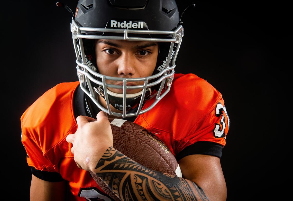 Central Kitsap’s Alex Refilong photographed at the Tacoma News Tribune in Tacoma, Wash., on Sunday, Dec. 2, 2018.