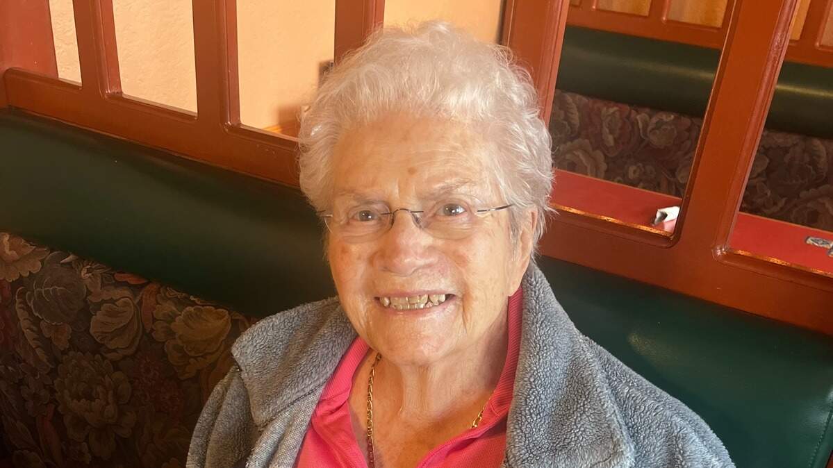 Longtime Mariners fan Maxine DeLapp.