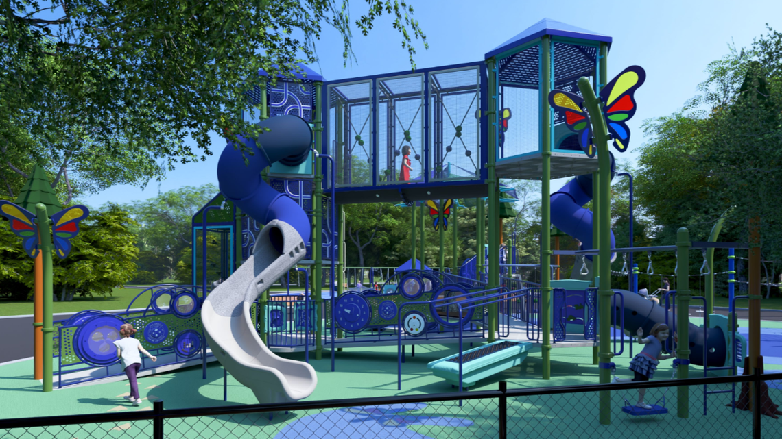 Puyallup’s most-used playground to get $1M renovation with a new swing zone
