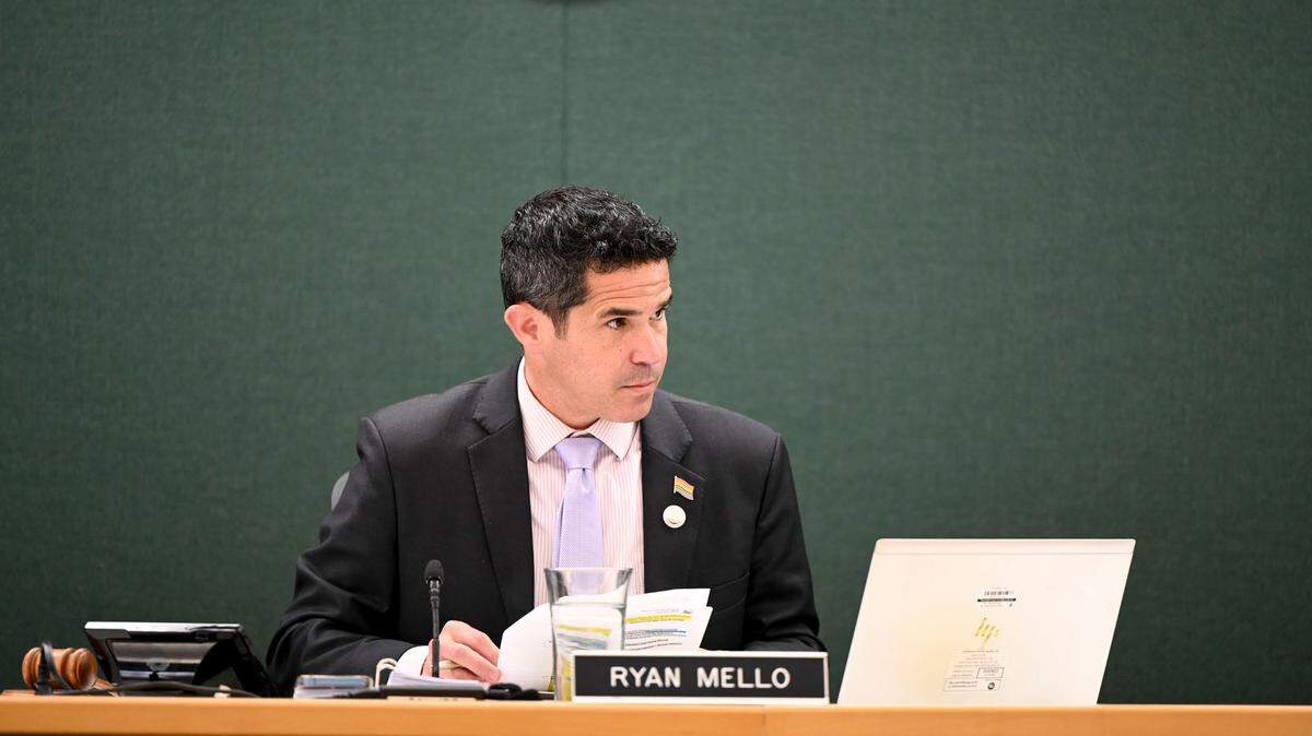 Ryan Mello is the newly elected Pierce County executive. He is shown here during a County Council meeting, Tuesday, July 25, 2023, in Tacoma.