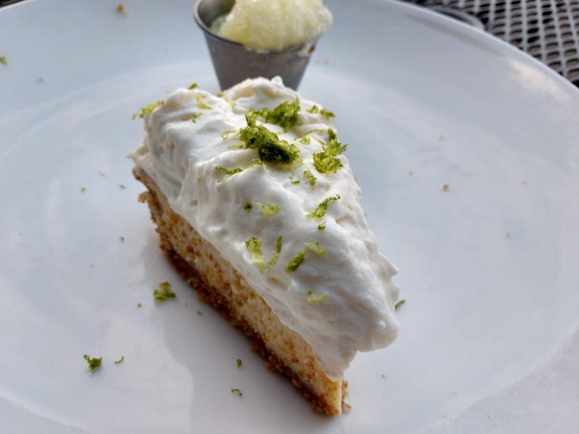 Key lime pie from Stanley & Seafort’s.