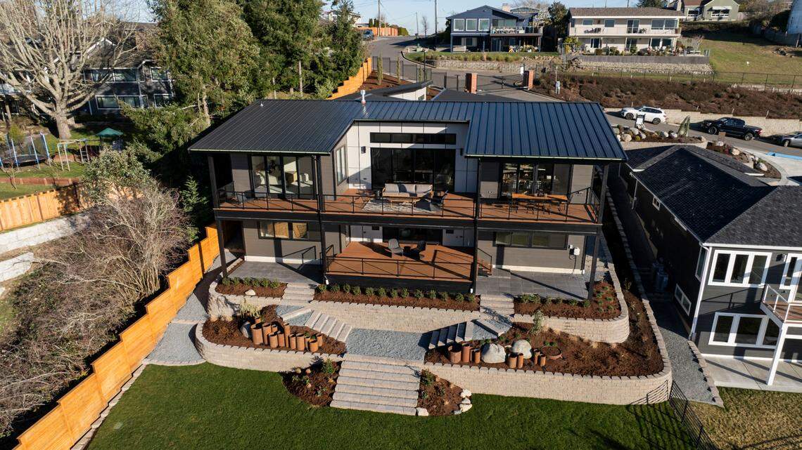 Stunning views, the latest amenities. These Tacoma homes can be yours for $3M apiece