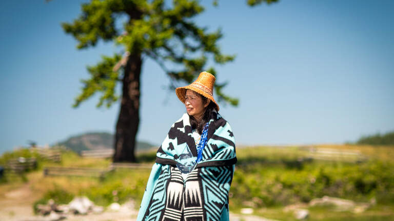 Swinomish elder Shelly Vendiola shares key to peace learned from teachings of her Tribe