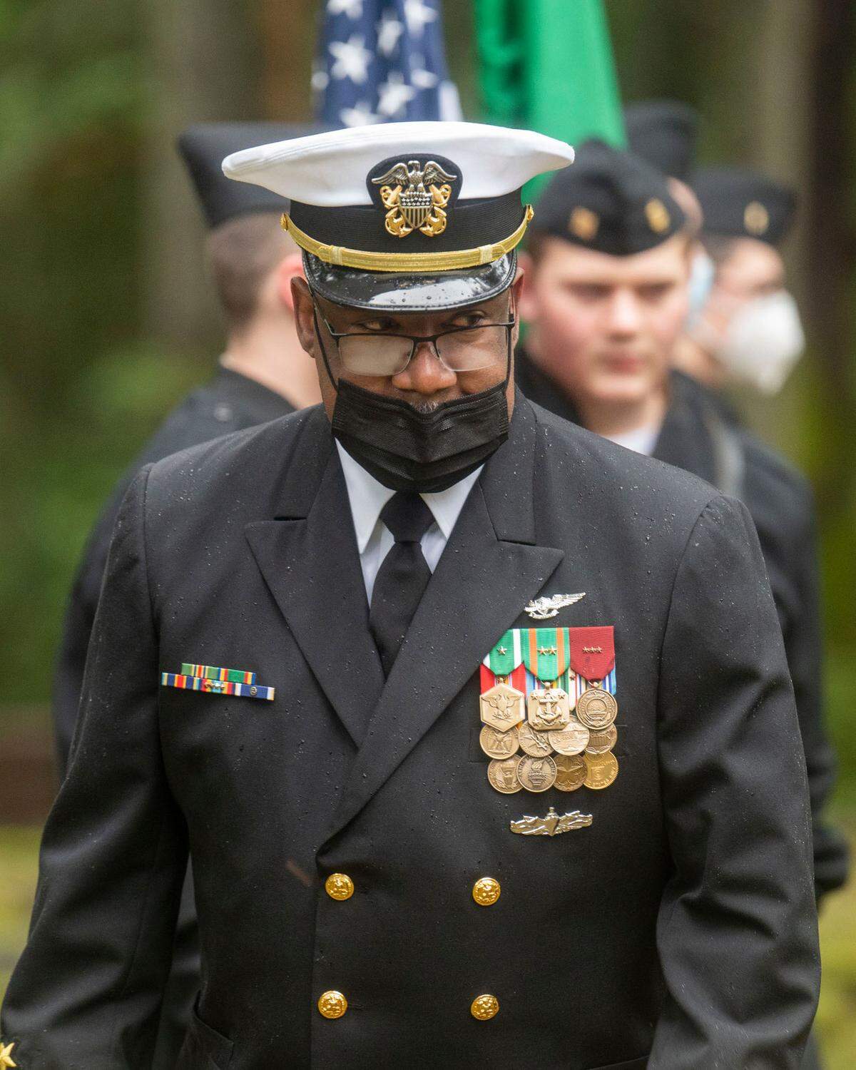 Lieutenant Commander Darrell Hood served 30 years in the United States Navy and now is in charge of the Peninsula Navy National Defense Cadet Corps.