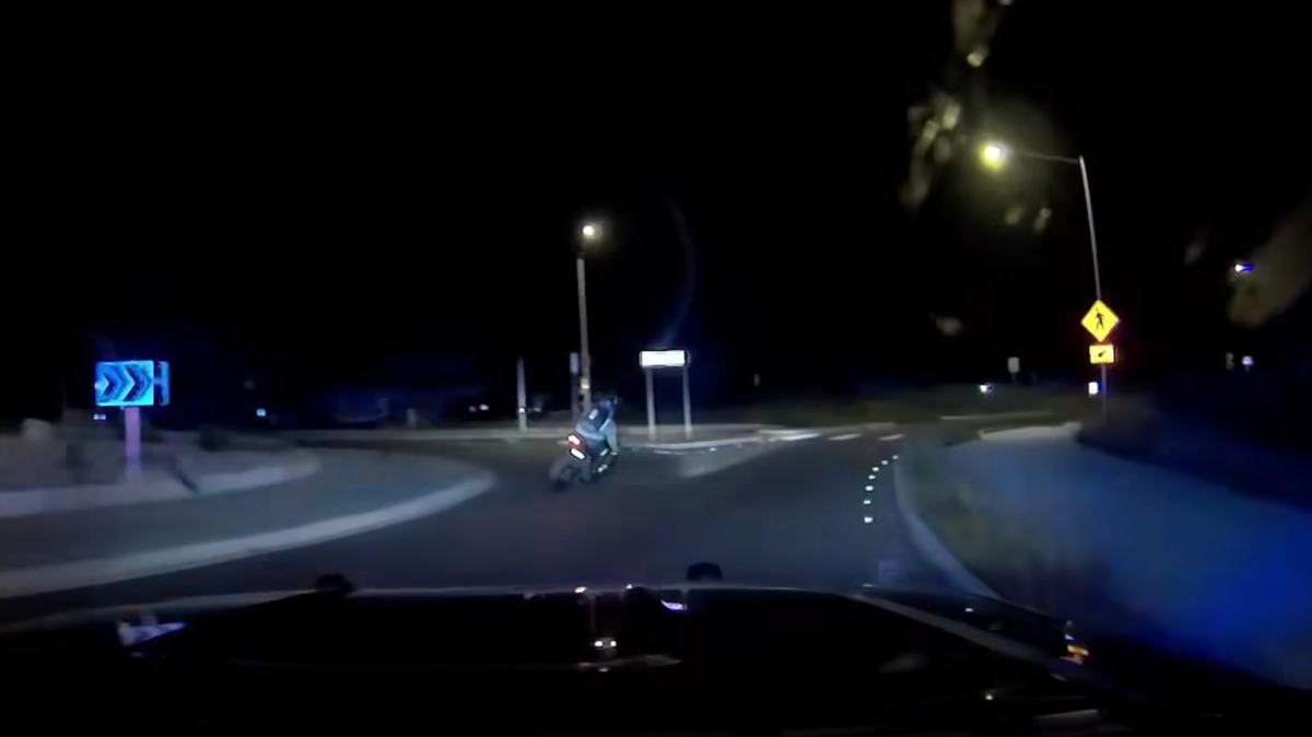 A motorcycle rider took Thurston County sheriff’s deputies on a high-speed chase over the weekend.