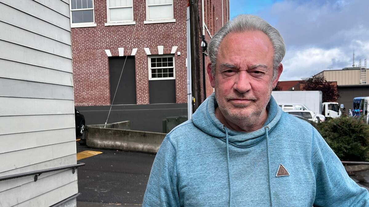 John Crolla lost everything after suffering a stroke in February of 2024. He has been staying at homeless shelters in Tacoma since.