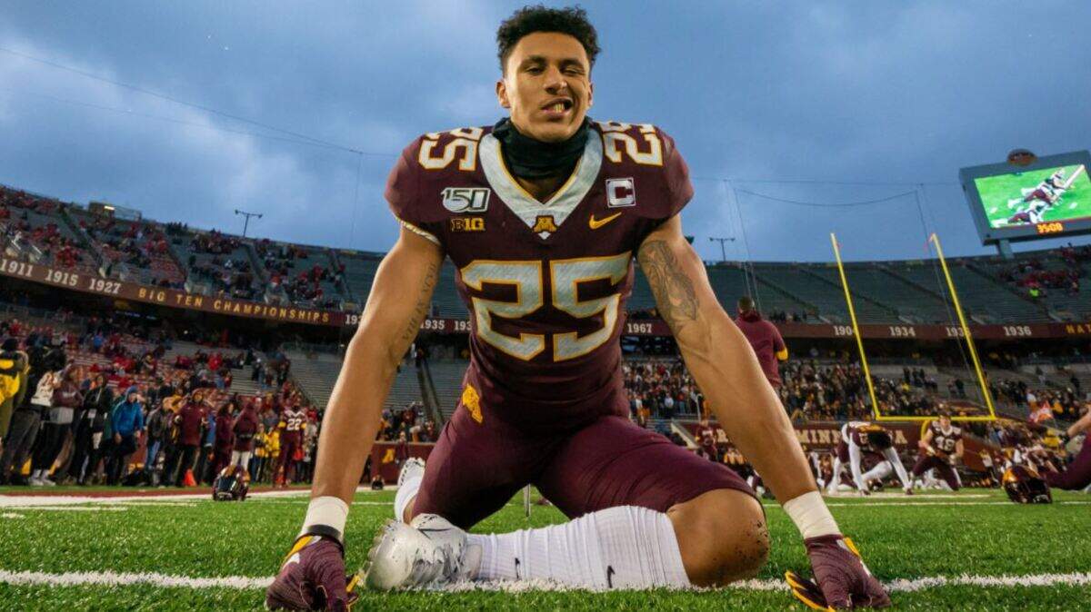 Cornerback Benjamin St-Juste from the University of Minnesota fits the Pete Carroll prototype for Seahawks cornerbacks: he’s 6 feet 3 with arms longer than 32 inches.