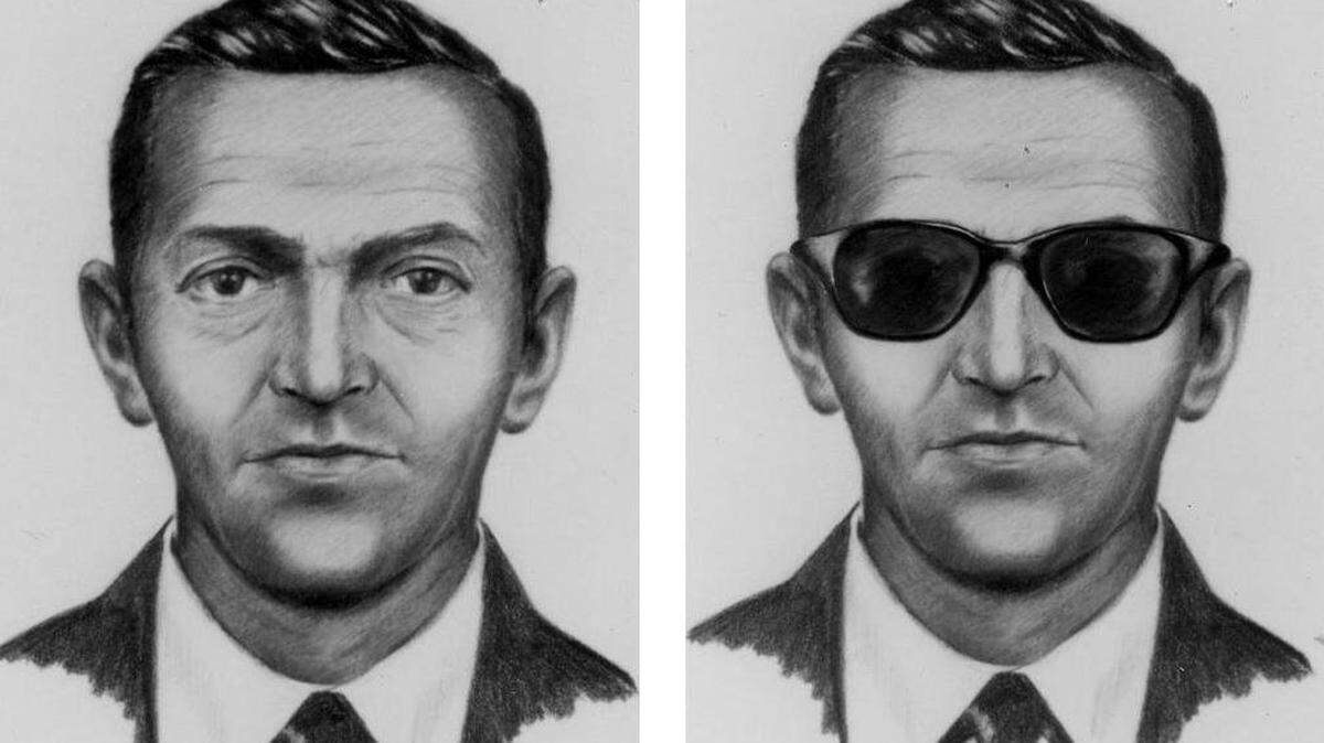 A man know as D.B. Cooper hijacked a Northwest Airlines jet on November 24, 1917 over southwestern Washington and was never seen again. (FBI/TNS)
