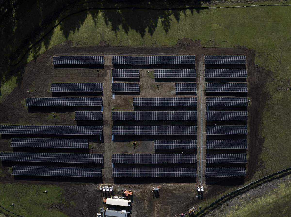 Purdy Landfill Solar Project, on Thursday, Feb. 12, 2026, in Purdy, Wash. 