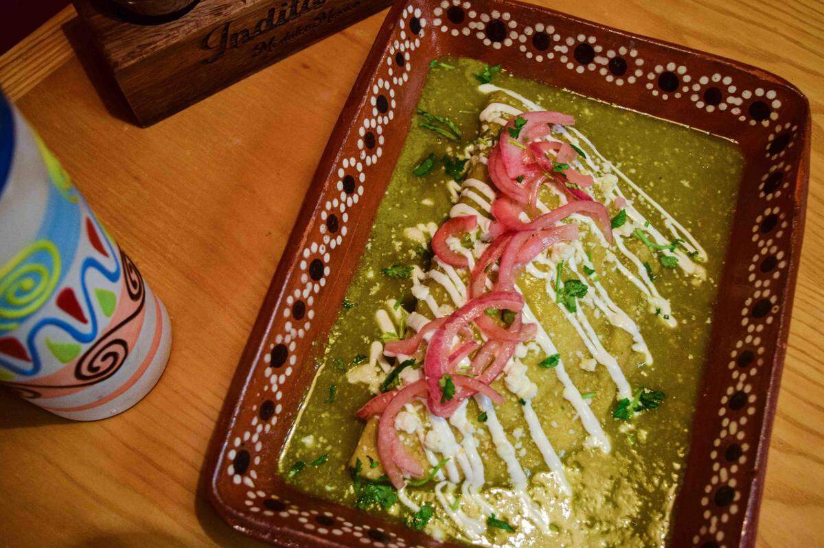 Most of the original restaurant’s dishes will be transported to Thea Foss, including the Grandma’s Quesadilla filled with wagyu and lathered in green salsa.