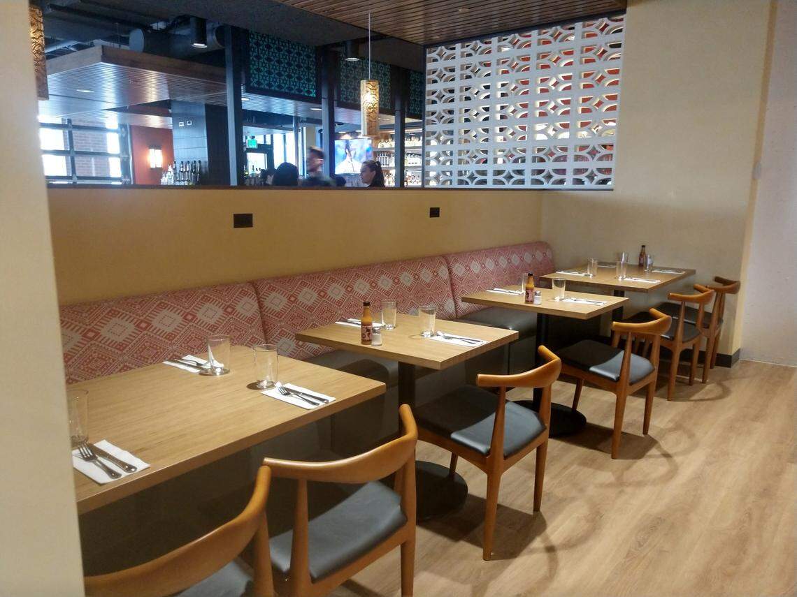 The dining room of Cactus, a Southwestern restaurant now open in Tacoma’s Proctor neighborhood.