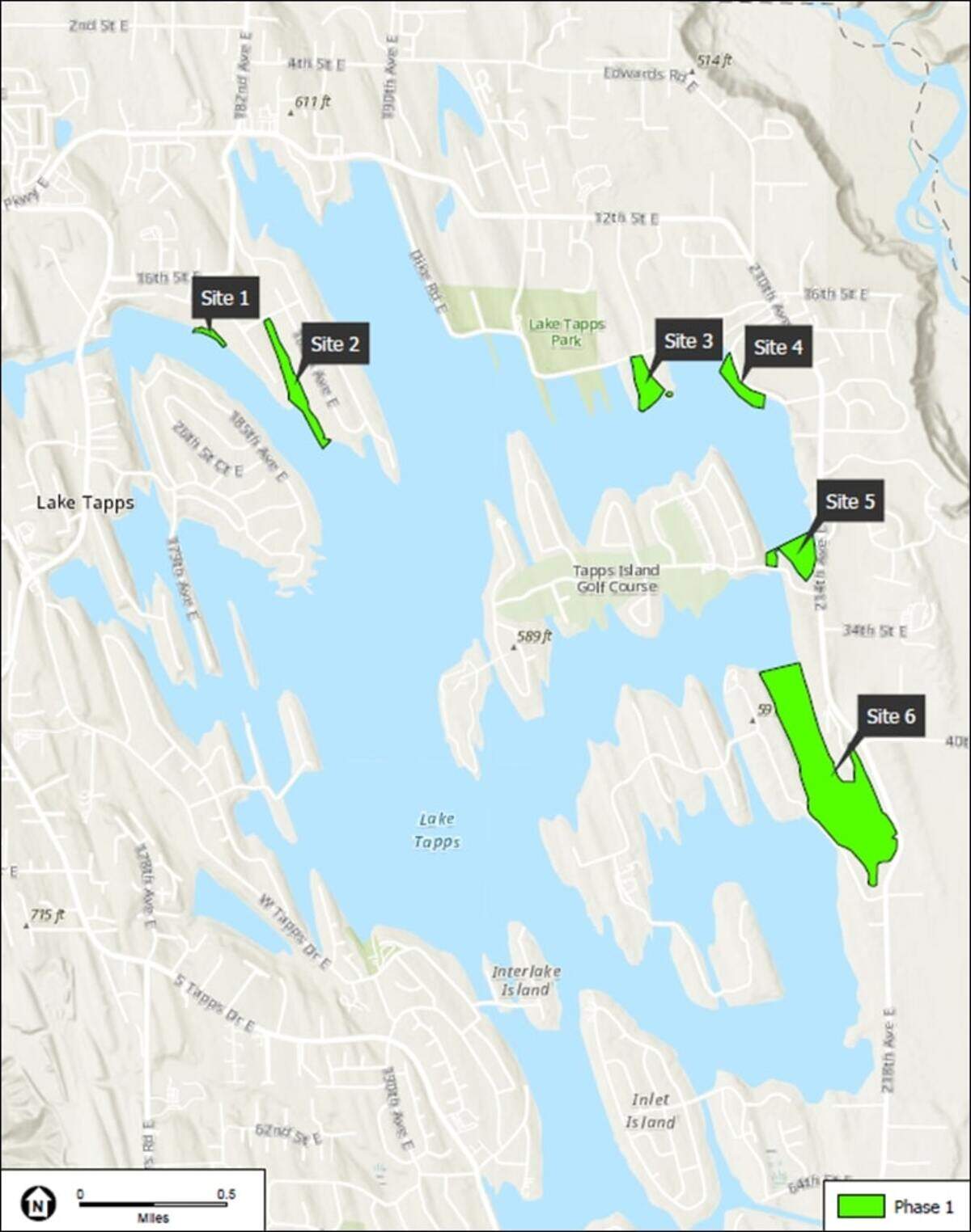 The Cascade Water Alliance announced in a news release its plan to begin treating milfoil on some parts of the Lake Tapps Reservoir as soon as June 26, 2023.