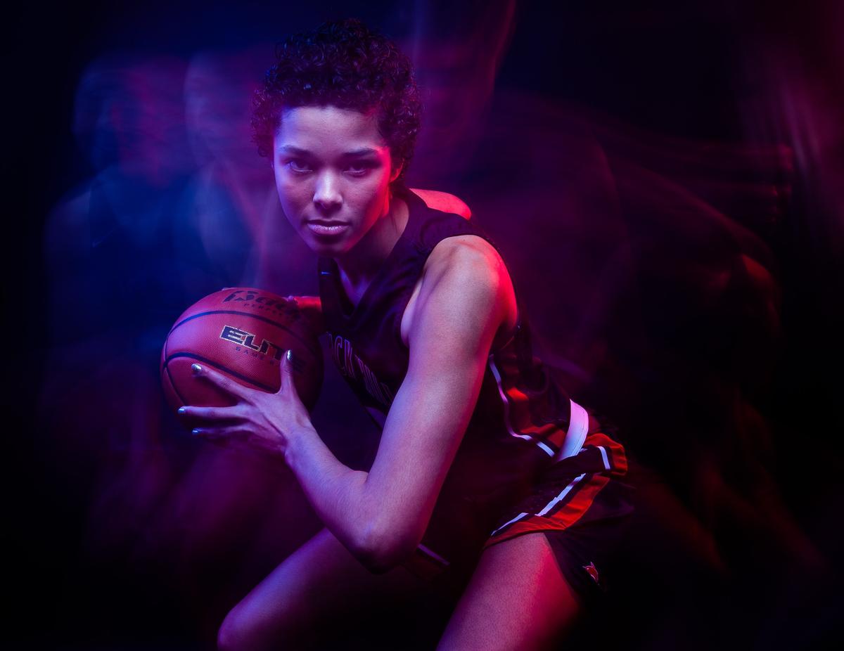 Black Hills’ Maisy Williams is The Olympian’s girls basketball All-Area Player of the Year. Photographed at the Tacoma News Tribune in Tacoma, Wash., on Sunday, March 3, 2019.
