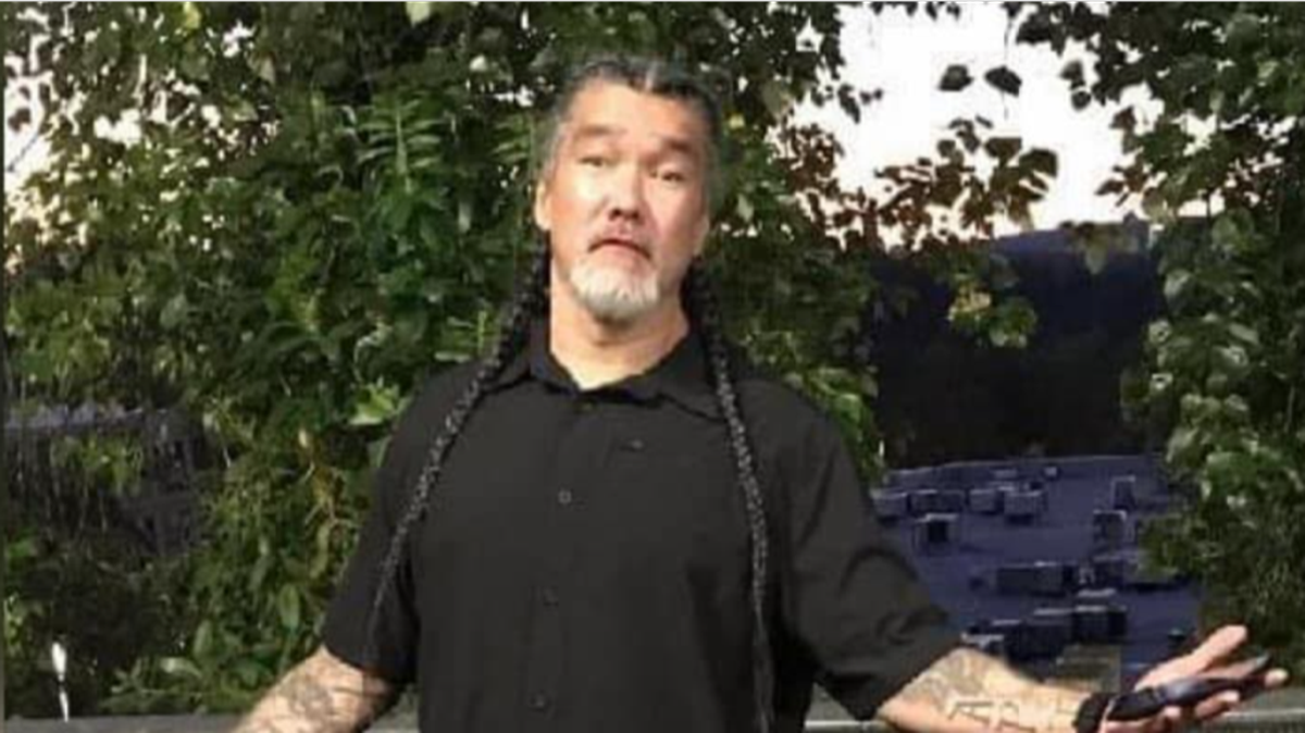Shaun Luzama, 49, is pictured in a Crime Stoppers bulletin asking the public to help locate him because he was suspected of murder. Luzama was killed Friday, Nov. 17 by law enforcement when they moved to arrest him at a Bremerton residence.
