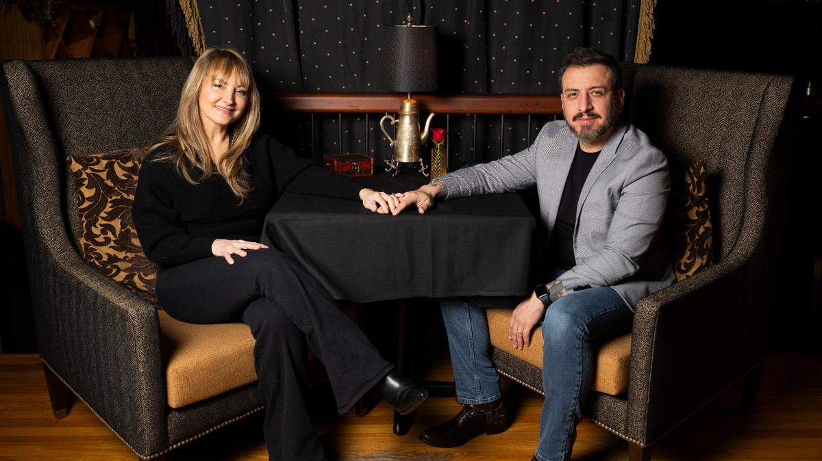 Jennifer and Daniel Espinosa, shown on March 4, had their first date-night dinner in Tacoma at Over the Moon a few years ago. They purchased the restaurant last year from founder-chef Deanna Harris-Bender.