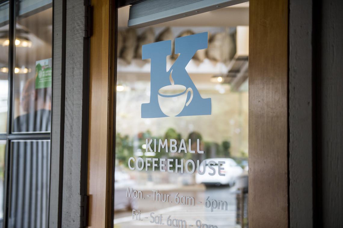 The recently opened Kimball Coffeehouse is located blocks away from the Kimball Espresso. Photographed  in Gig Harbor, Wash., on Thursday, April 5, 2018.