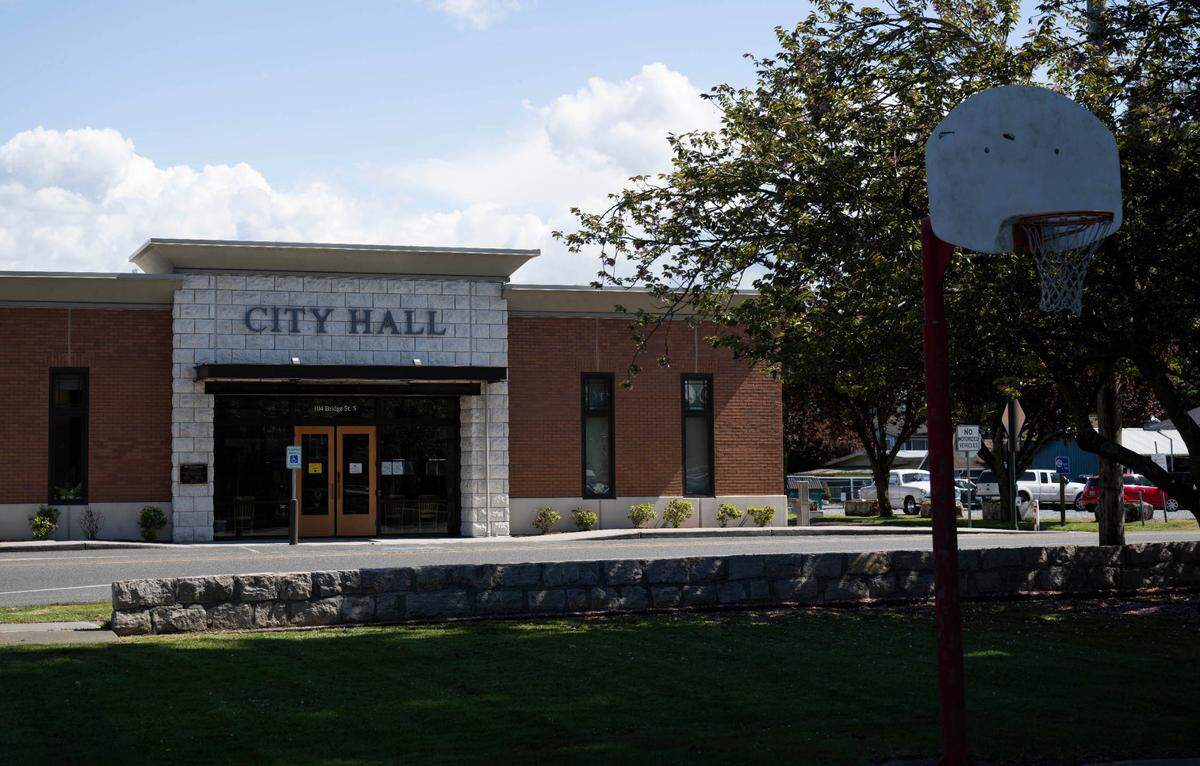 Orting City Hall, on Thursday, May 2, 2024.