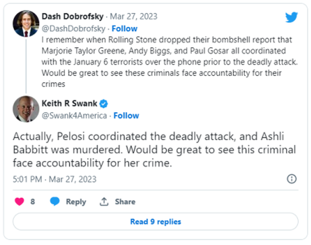 A now-deleted post from Pierce County Sheriff candidate Keith Swank’s profile on X. It was included in a review of Swank’s social media accounts done by the Seattle Office of Police Accountability