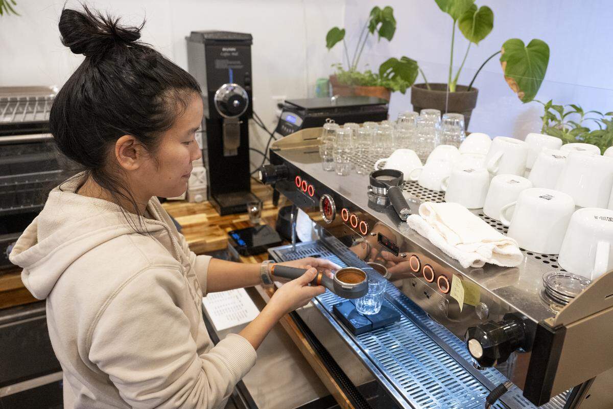 Ki previously worked for local nonprofits before turning to coffee, an everyday product, as an avenue to provide training and employment to marginalized groups.