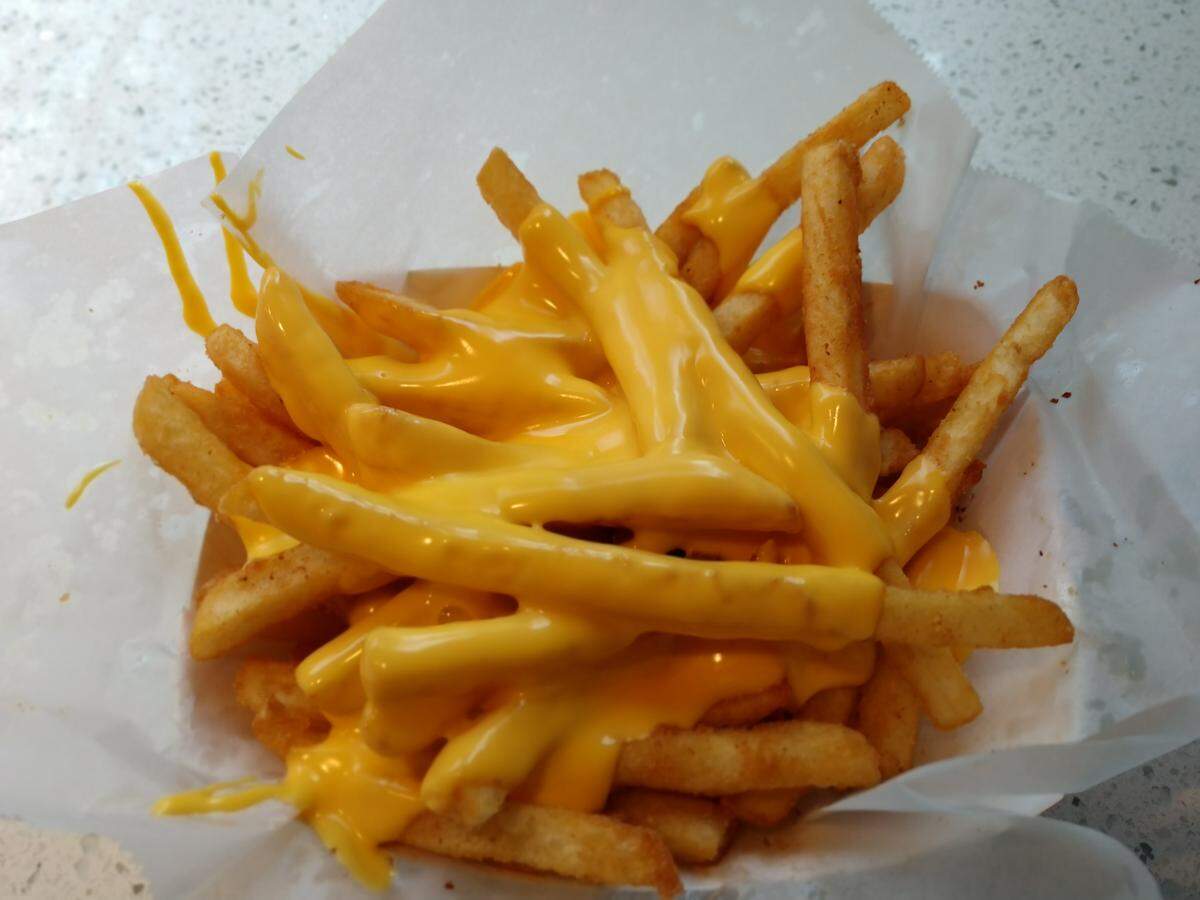 Atomic fries from Straight From Philly in downtown Tacoma.