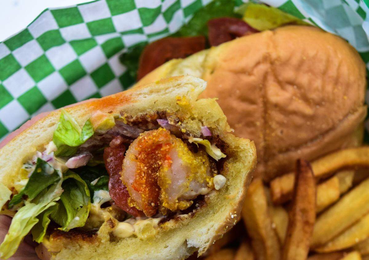 DND Soul Cuisine serves platters of fried seafood, pork chops and po’boys at 308 E 26th Street in Tacoma, Washington.