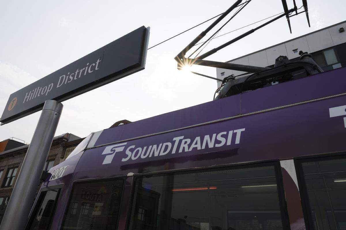 The Hilltop Link extension has aided in increasing ridership after a slump during the pandemic, on Thursday, Sept. 4, 2025, in Tacoma.
