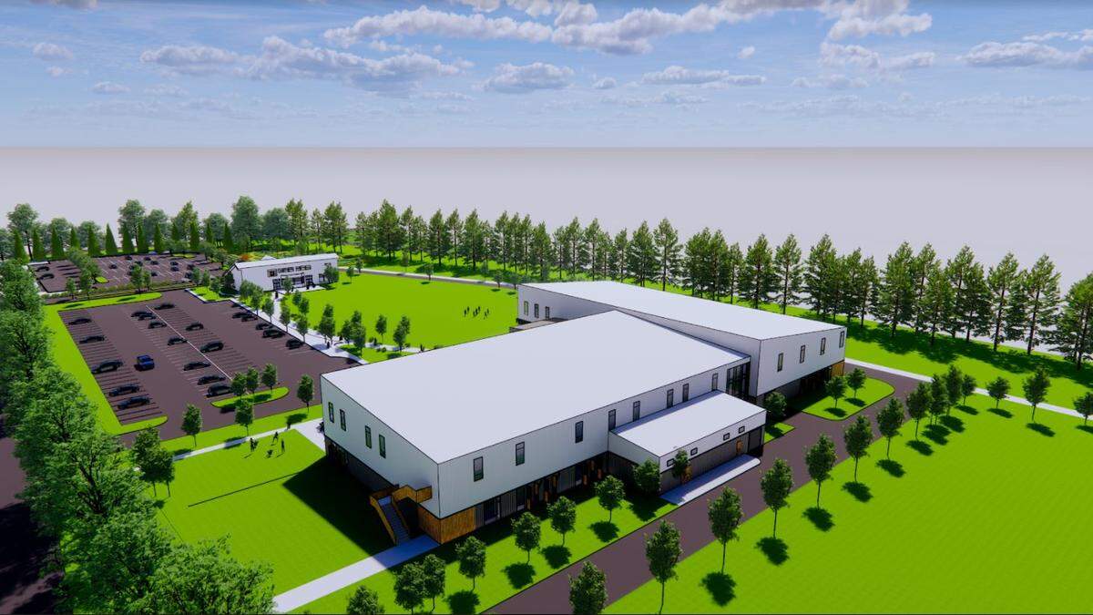 The Peninsula Metropolitan Park District shared designs for the new community recreation center at a virtual open house Jan. 26, 2022.