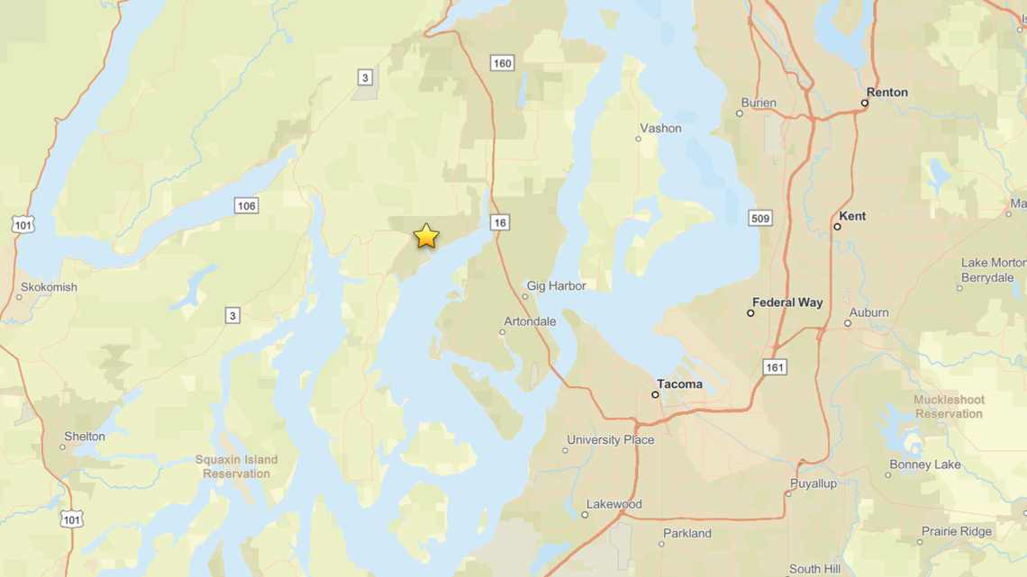Did you feel it? 2.8 magnitude earthquake’s epicenter was near Pierce Co. school