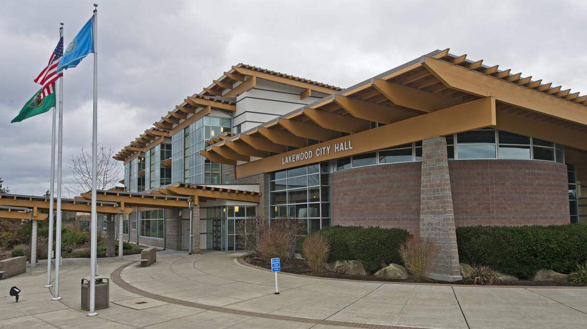 Lakewood City Hall as seen Feb. 13, 2013.
