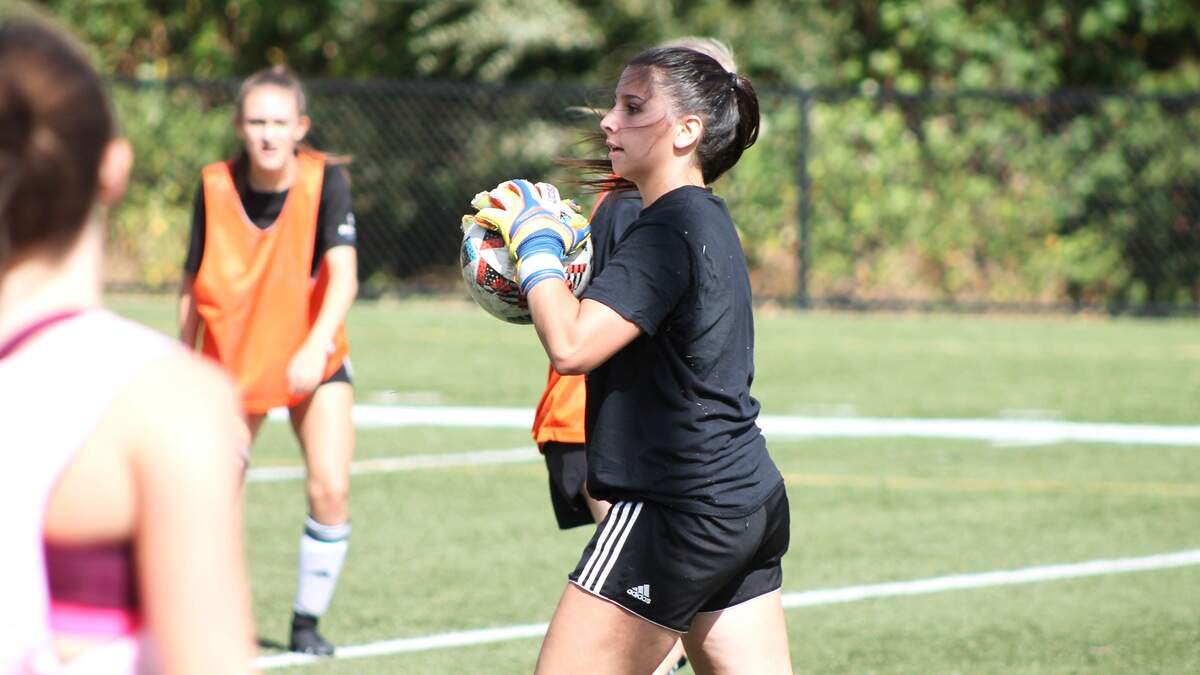 Peninsula senior goalie Ali Campigotto was named to the all-league team last year in the Class 3A South Sound Conference as a junior, and looks to record clean sheets for the Seahawks in 2018.