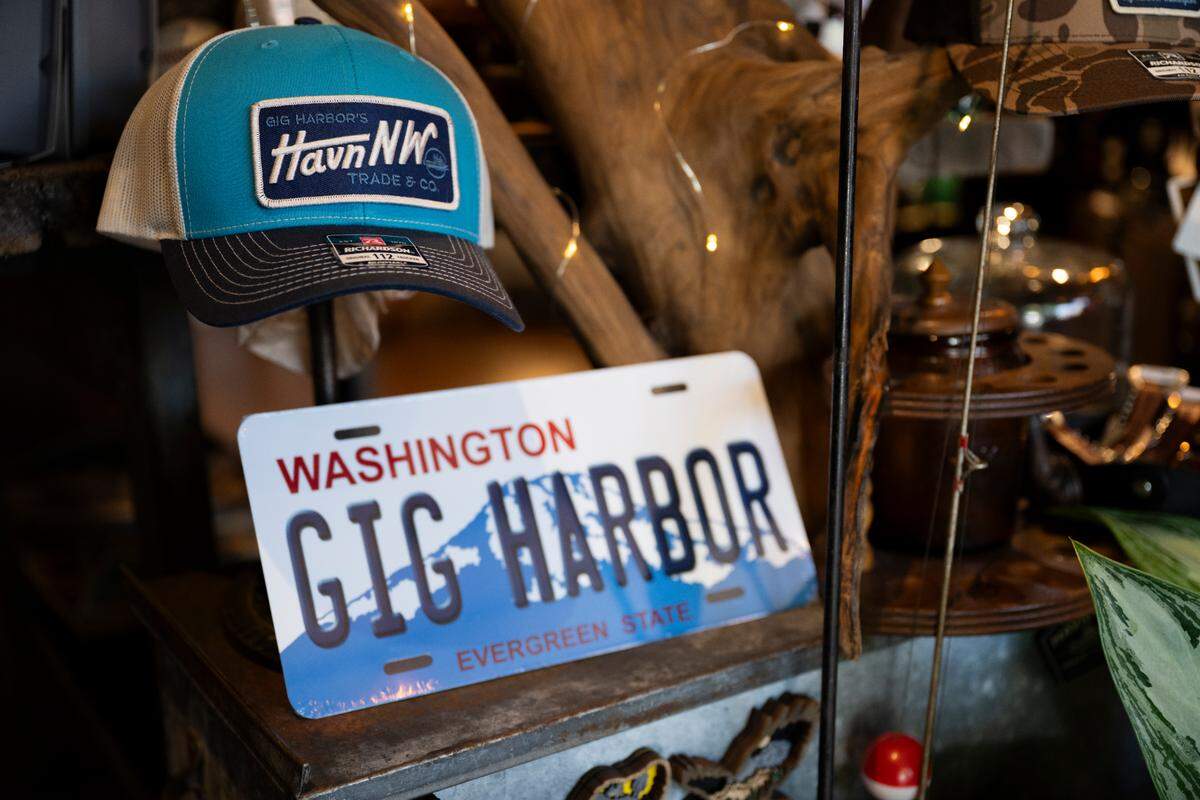 Havn NW Trade & Company has men’s and women’s clothes, gifts and other items, on Monday, July 21, 2025, in Gig Harbor, Wash.