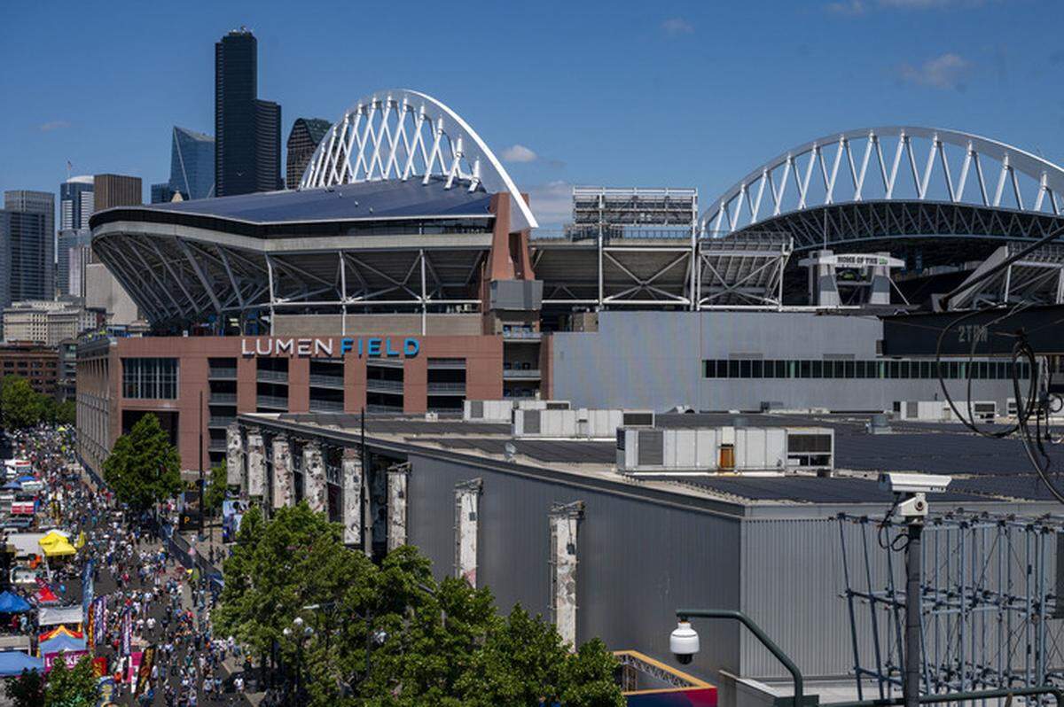 Lumen Field in Seattle.