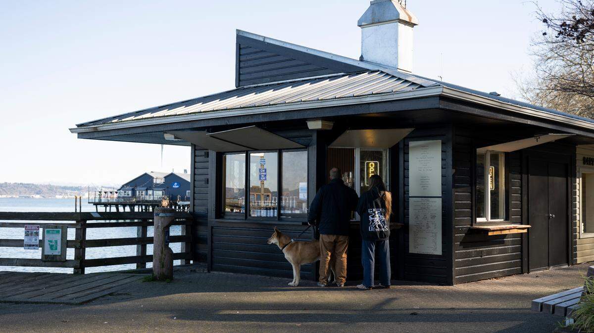 Wide Awake Cafe, near Les Davis Pier, is now open with an array of coffee and tea drinks, pastries and sandwiches.