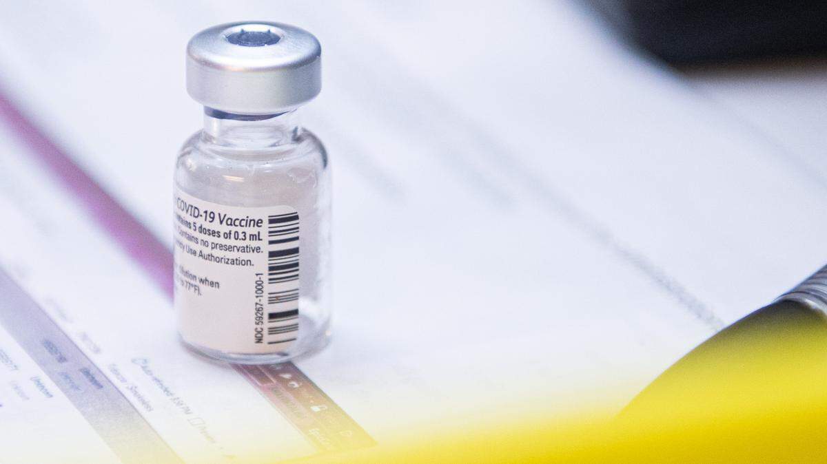 A vial of the Pfizer COVID-19 vaccine at MultiCare Tacoma General Hospital in Tacoma on Friday, Dec. 18, 2020.
