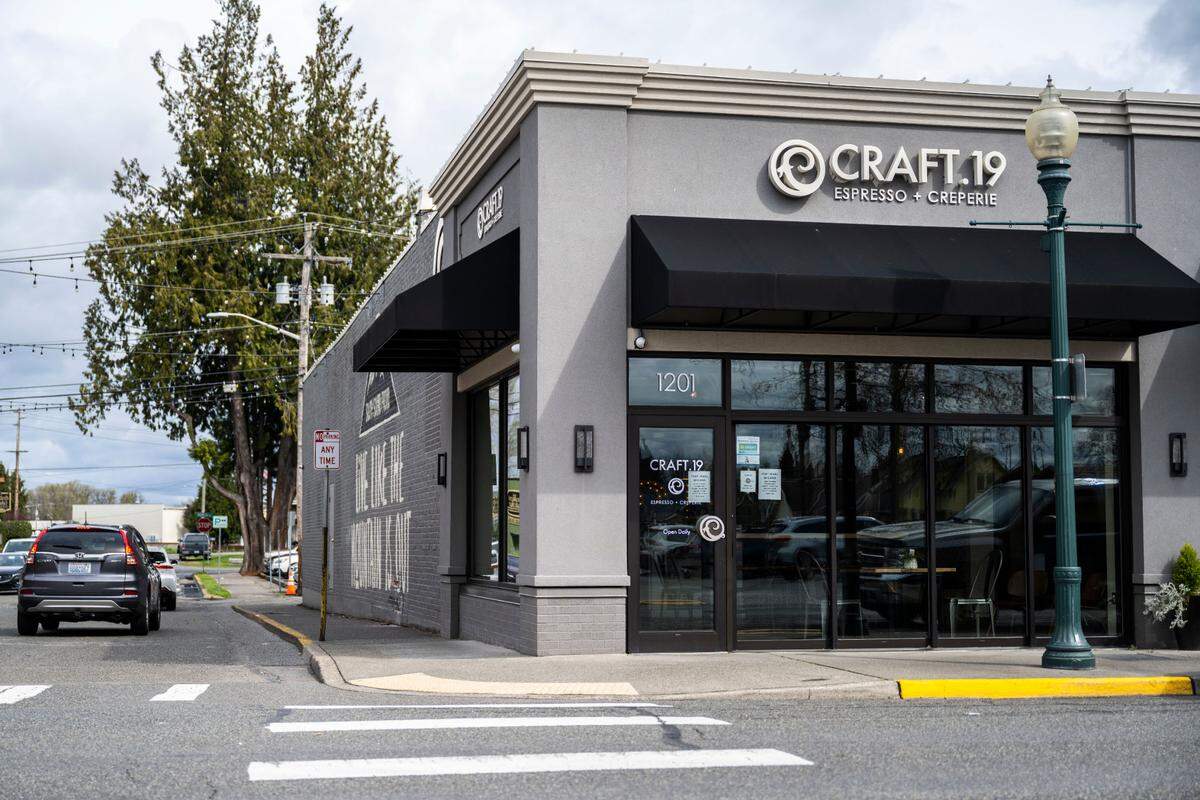 Craft.19, an espresso and creperie restaurant in Sumner, Wash. was struck by a car on April 12, and had to close until further notice to repair exterior damage and water damage from flooding that occurred inside the building due to the crash.