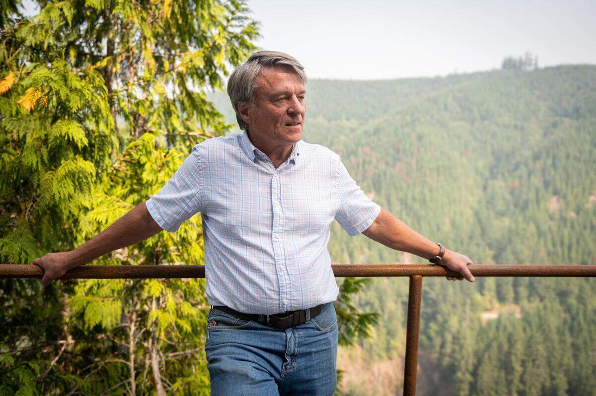 Thom Fischer is the chief operations officer of Electron Hydro. Photographed in Orting, Washington, on Friday, Sept. 11, 2020.