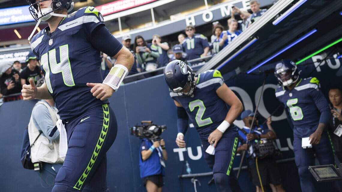 Sam Darnold out injured, Drew Lock is in at QB for Seahawks early in opener