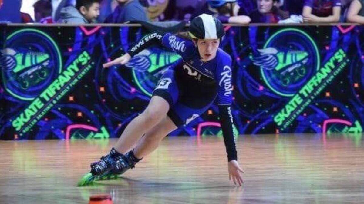 Micki Renick, a North Thurston High School freshman-to-be, will represent the United States in speed skating at the World Roller Games in Barcelona early in July.