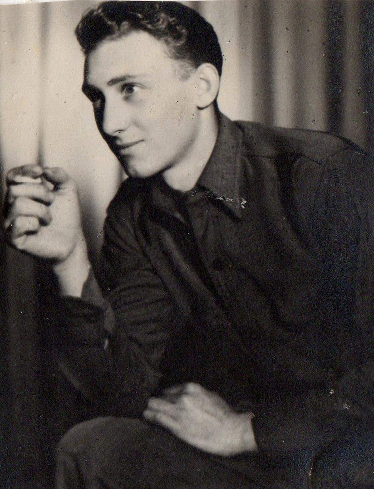 Aldo Arrighi as a young man.