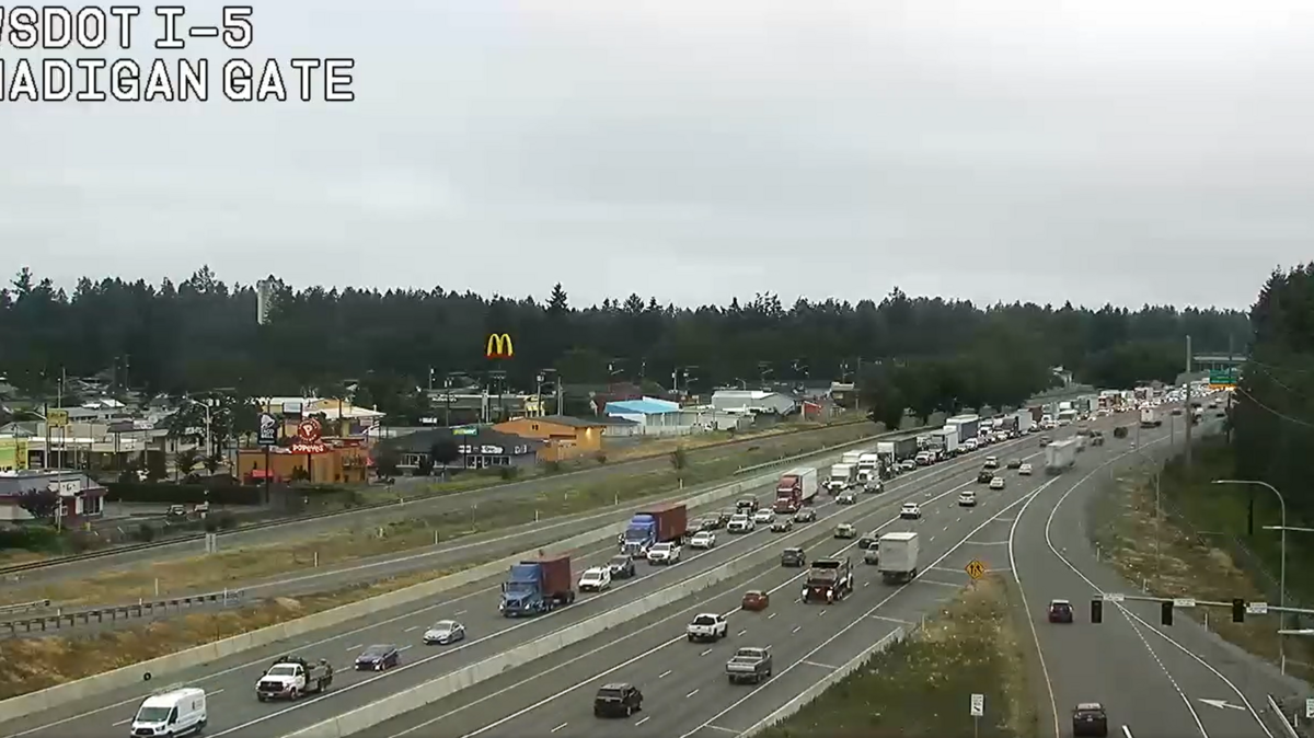 Fatal crash on southbound I-5 ramp snarls traffic near JBLM | Tacoma ...