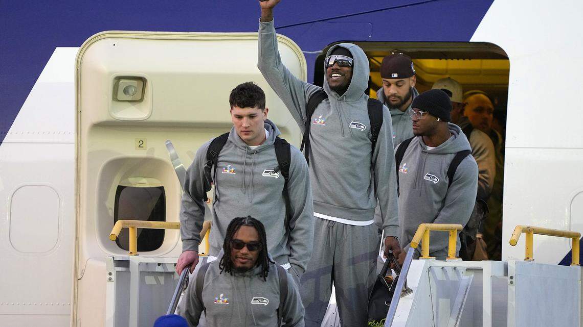 Seahawks arrive in the Bay Area for Super Bowl 60 ‘enjoying the moment’
