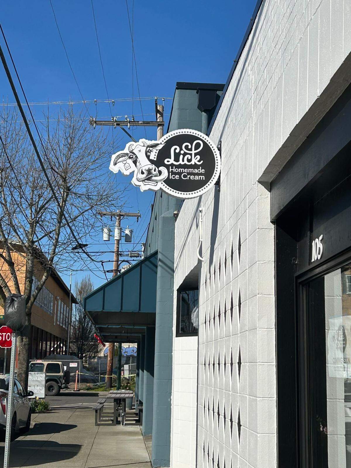 Lick Homemade Ice Cream at 105 Second Street SW in Puyallup will serve milkshakes and pup cups, among other things.