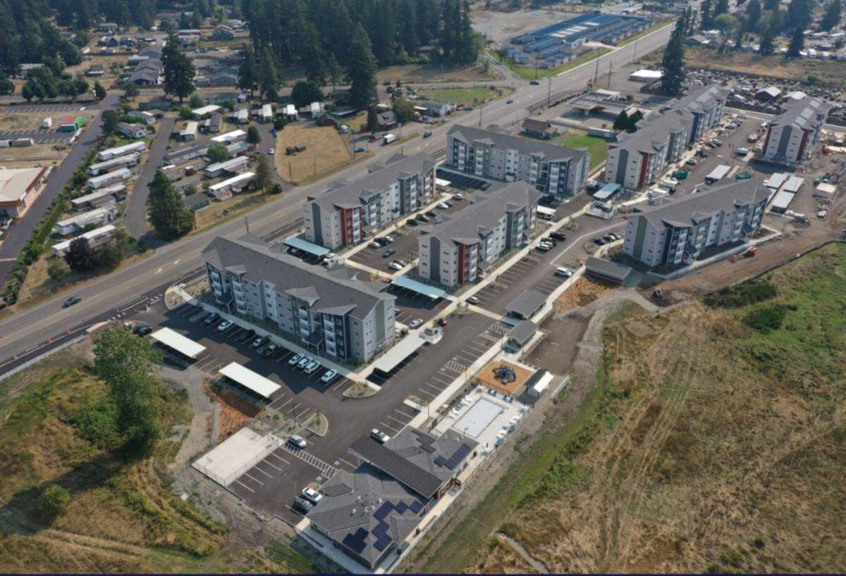Copper Way Apartments, a new affordable housing project in Spanaway.