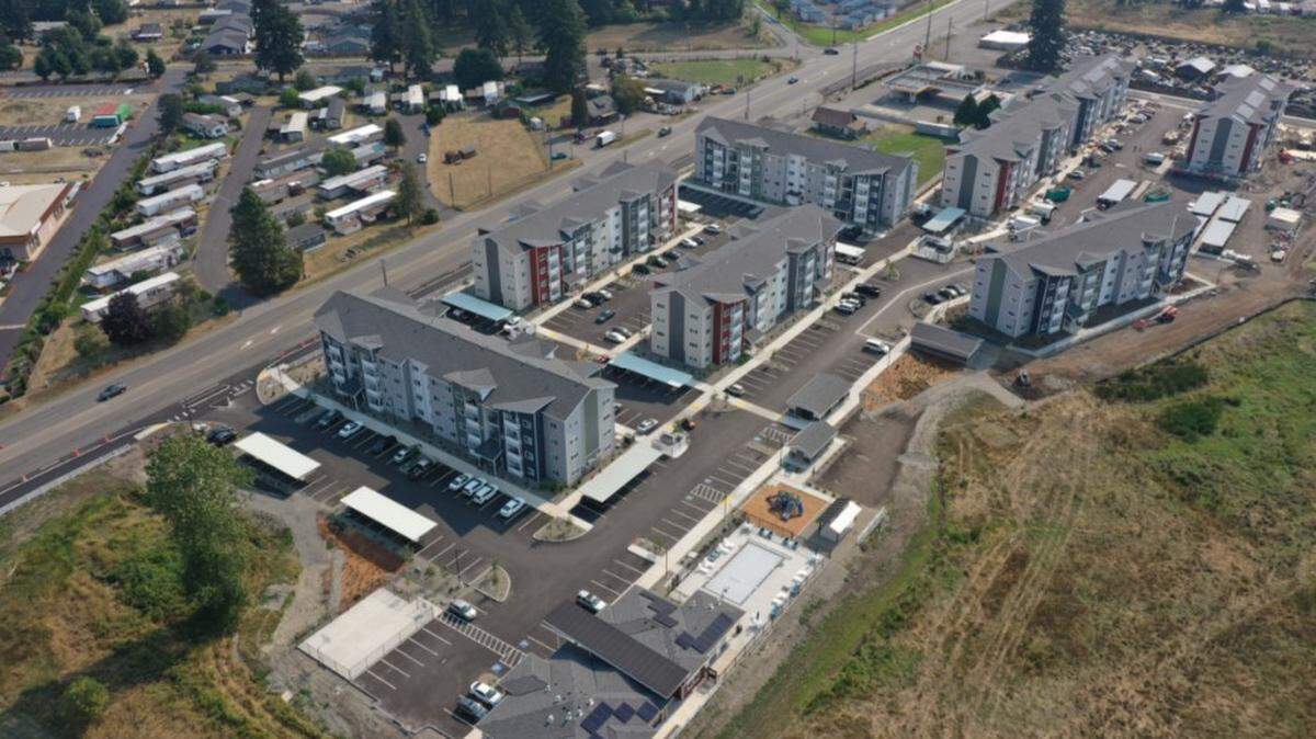 Copper Way Apartments, a new affordable housing project in Spanaway.